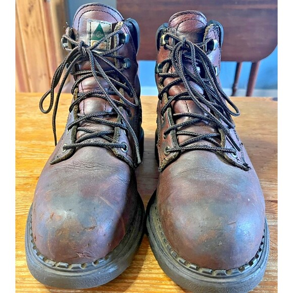 Red Wing Shoes Leather Boots 3526 Mens Size 6 Steel Toe Oil Resistant Soles main image 9